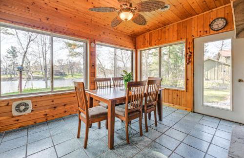 Lake Wissota Home with Private Dock and Fire Pit! - Foto 20