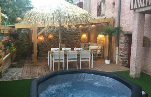 La Bohème. Maison de village cosy, jardin et spa. - Foto 17