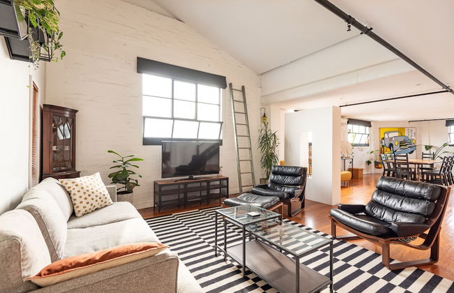 StayCentral - Fitzroy Converted Warehouse Penthouse - Foto 25