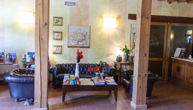 Zona de estar del vestíbulo