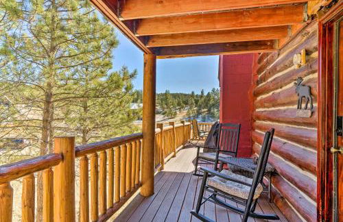 Classic Colorado Log Home with Mountain Views! - Foto 24