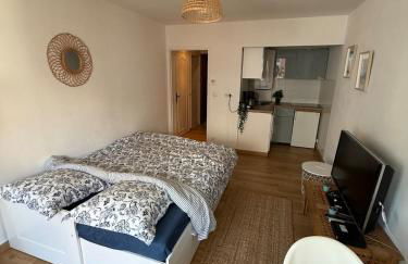 Bohemian studio in Menton close to sea with parking - Foto 6