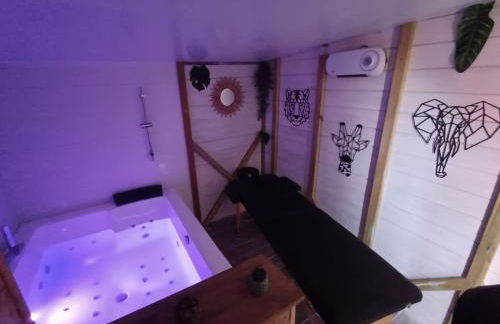 Roulotte de Camille, avec bain à remous - Foto 17