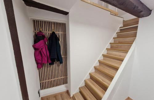 bird's nest Ferienwohnung in der Altstadt, offenes Fachwerk - Foto 28