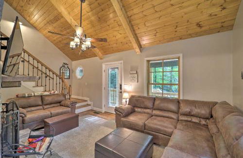 10 Mi to Sugar Mountain! Cabin with Lake Access - Foto 21