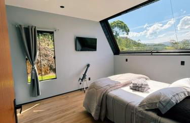 Recanto do Tabuleiro chalé com hidro, lareira, churrasqueira e cozinha perto de floripa - Photo 27