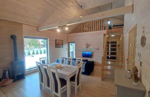 Mazury Dom Oluś nad jeziorem Sasek Wielki z gorącą balia z funkcją jakuzzi - Foto 53