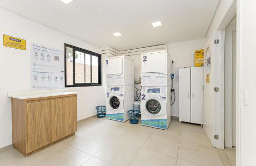 One House – Academia, Piscina e Coworking | Gonzaga Stays - Foto 22