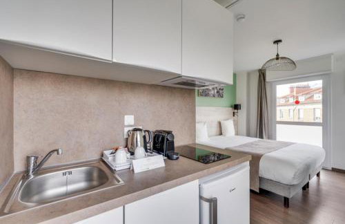 All Suites Appart Hôtel | Palaiseau - Massy TGV - Foto 134