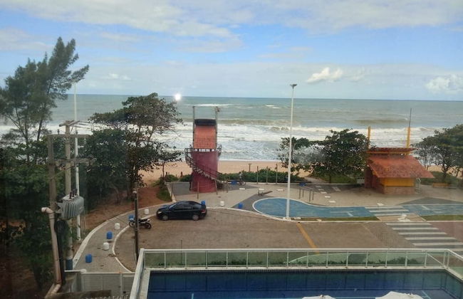 Flat pé na areia com vista internet e ar - Foto 15