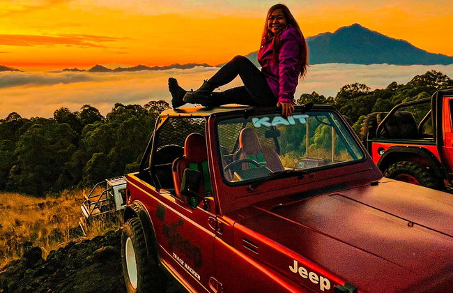 Tour del Monte Batur all'alba in fuoristrada - Foto 7