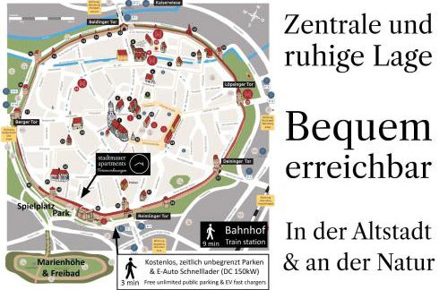 stadtmauer apartments - Großzügige luxuriöse Wohnung an der Stadtmauer - ideal für Familien - Foto 27