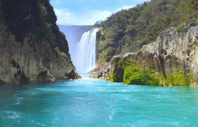 Giro in canoa alla Cascada de Tamul - Foto 6