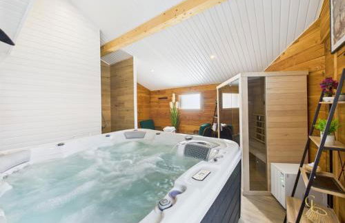 Le Chalet du Père Michel, Jacuzzi, Sauna, Jardin - Foto 4