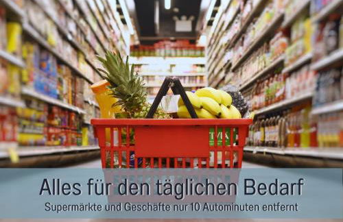 Ferienhaus Höckelheim - Savanna Lodge - barrierefrei - 3 Schlafzimmer-bis 6 Gäste - nahe Göttingen - 100 qm - Babies reisen gratis - Terrasse, Garten & Grill - vollausgestattete Küche mit Spülmaschine - Klimaanlage, Fußbodenheizung & Raffstores - Photo 25