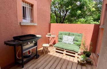 Maison pour 12p, piscine à débordement chauffée d'avril à octobre inclus - Foto 13