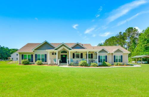 Family-Friendly Abbeville Home with Fire Pit and Games - Foto 1