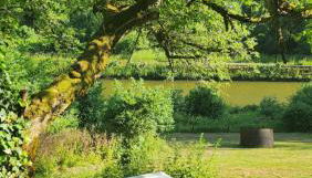 apartment, gite by the canal l Est,river Coney vosges france - Foto 4, Garden