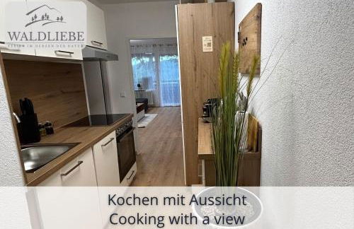 Exklusives 5-Sterne Apartment Waldliebe mit Indoor-Pool, Sauna, top Lage und Ausblick in die Natur, Hunde willkommen - Foto 9