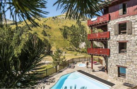 Arc 1950 - Auberge Jérôme - 4 à 6p - 1 chambre et 1 coin montagne séparé - Photo 12