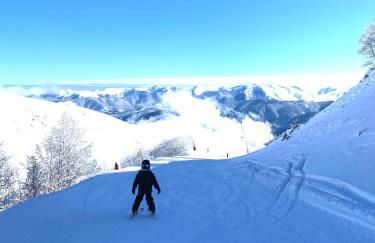 Appartement T2+coin nuit 6 pers résidence de Cami Real au centre du village de saint Lary Soulan avec piscine intérieure+ sauna et hammam - Foto 19