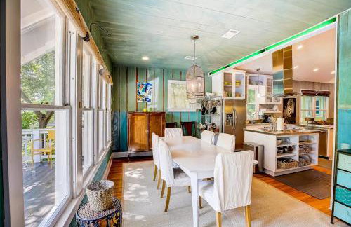 Quiet central home with enclosed yard, deck, grill, central AC, washer and dryer - Foto 9