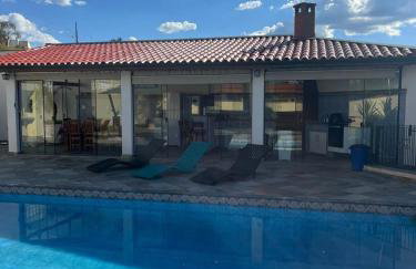 Mansão Por do Sol - Piscina Spa Sauna Centro - Foto 46