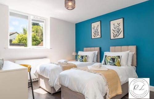 Bright & Modern 2-Bed Glenfield Hospital Apartment - Sleeps 6 - Foto 17