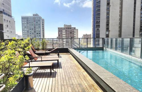 Estúdio no Centro de SP com Piscina e Academia - Foto 52