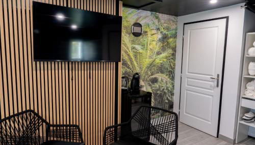 Séjour pro ou détente suite spa privé fibre jardin parking - Foto 5