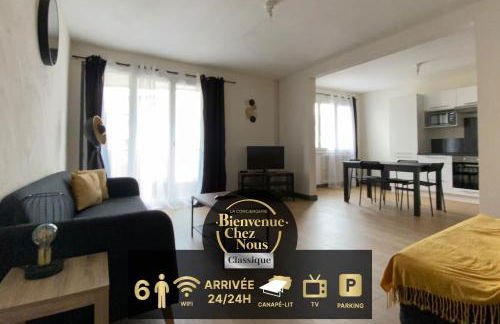 Joli T4 avec balcon, place de parking - Oradou - Foto 1