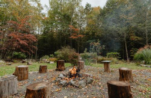 Creekfront Cabin Sauna & Hot Tub Hikers Hollow - Foto 19