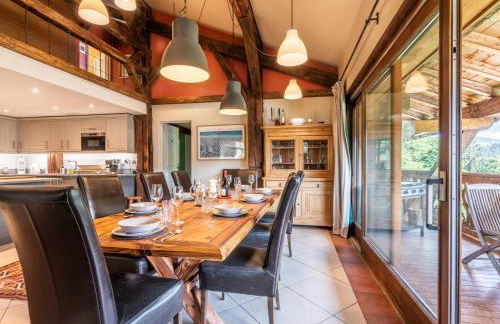 Spacieuse Ferme 6 Chambres aux Gets, 17 Pers, 4 SDB, Balcon, Wi-Fi, Parking Privé, Navette Hiver - FR-1-671-118 - Foto 15