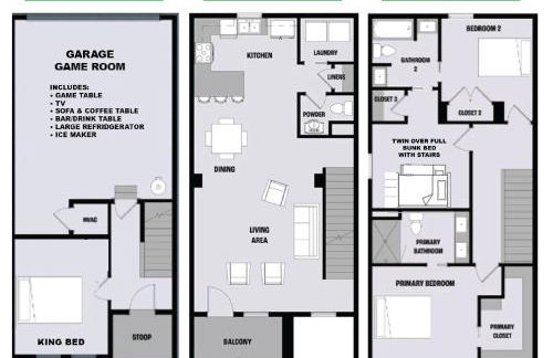 4BR Game Room 6 Beds Family, Opry & Bway - Foto 17