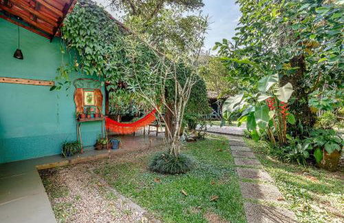 Casa dos Pássaros na areia a 20m da Praia da Baleia com 3 suítes e 1 dorm com ar condicionado, wifi, smart tv, cozinha completa e churrasqueira - Foto 50