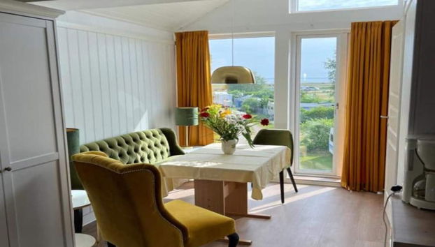 8 Person Holiday Park Home in Romo - Foto 4, Zona de estar