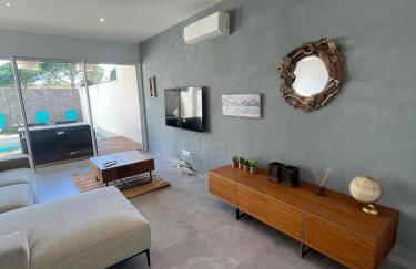 Villa design Cap dAgde piscine et plage - Foto 22