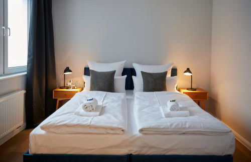 FOUNDRY - Business & Content Loft - 120 qm - Küche - Waschtrockner - Badewanne & Dusche - kostenloser Parkplatz - Smart TV - Foto 6