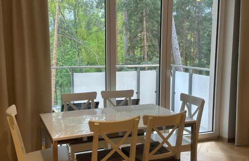 Sosnowy Nadmorski Zakątek blisko plaży z parkingiem - Foto 12