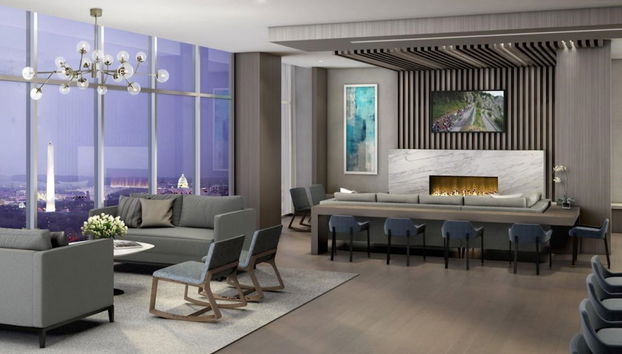 Zona de estar del vestíbulo