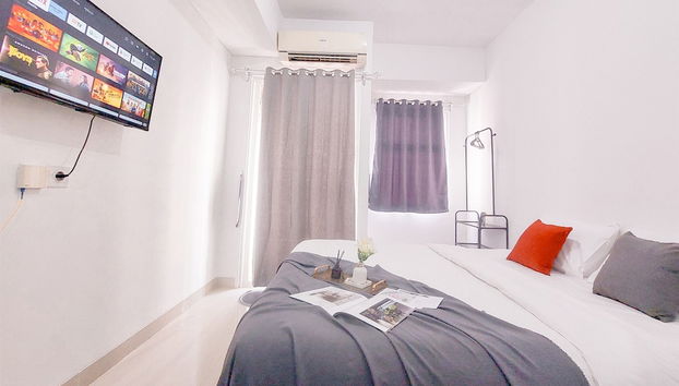 Homey And Cozy Studio At Serpong Garden Apartment - Foto 4, Habitación