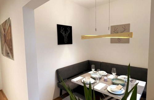 Soul-Apartment Balkon PrivatParkplatz 2 Boxspringbetten 55Zoll TV WLAN - Foto 15