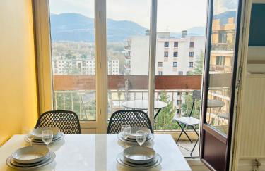 Appartement Bellevue - T2 vue montagne - calme - parking gratuit - 4 personnes - Foto 7