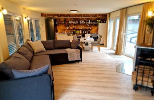 Poolhaus mit Sauna und Kamin - Offenburg, Straßburg, Europapark - Foto 3