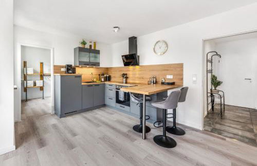 CityOase im Zentrum mit 24-7 Self Check-In, WLAN & Smart TV - Foto 8