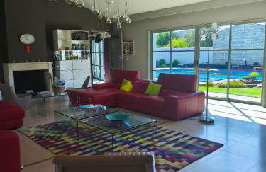 ღ Villa des Astres 850 m2 - Piscine, Sauna, Hammam, & Salle de Cinéma - Foto 9