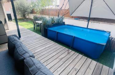 Chalet cosy atypique avec petite piscine - Foto 7