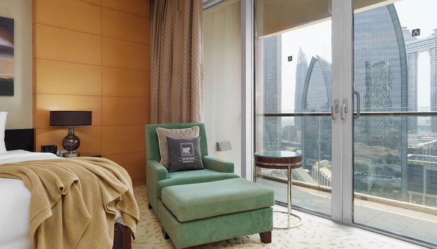 Maison Privee - Fabulous Studio w/ Direct Burj Khalifa Views - Foto 3, Habitación
