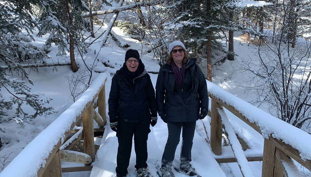 Descansando durante el tour