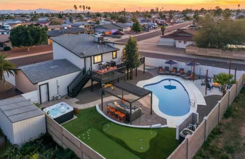 Piece of Paradise - Pool Games Fire Pit Hot tub - Foto 45